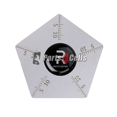 0.1mm Ultra Thin Stainless Steel Opening Tool with Scale Polygonal-Parts4sells