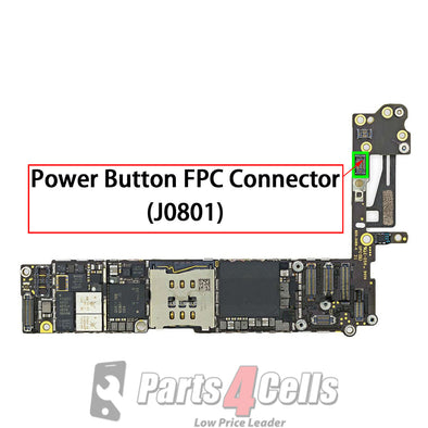 iPhone 6 Power Button FPC Connector (J0801)