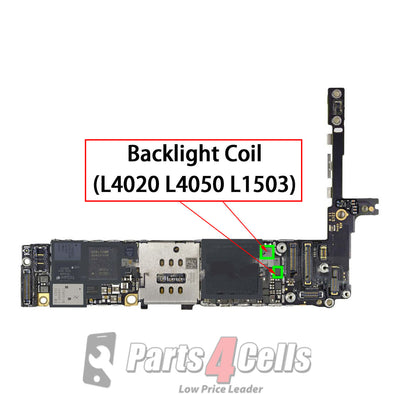 iPhone 6 / 6 Plus / 6S / 6S Plus / XR / 11 Backlight Coil (L4050, L4020, L1503)