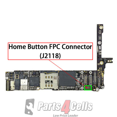 iPhone 6 Plus Home Button Extended FPC Connector (J2118)