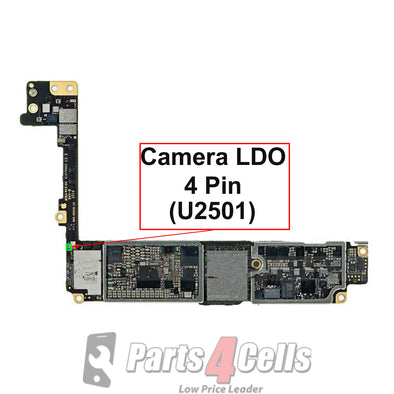 iPhone 5S / 6 / 6 Plus / 7 / 7 Plus Camera LDO 4 Pin IC #LP5907UVX (U210, U2301, U2501)