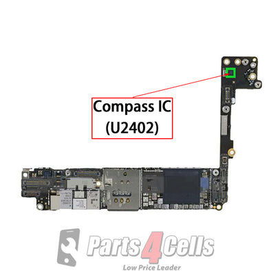 iPhone 6S / 6S Plus / 7 / 7 Plus / 8 / 8 Plus Electronic Compass IC #3I9M5B (U3000, U2402)