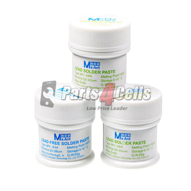 MaAnt Lead Free Solder Paste MY-58A 158℃ 50g