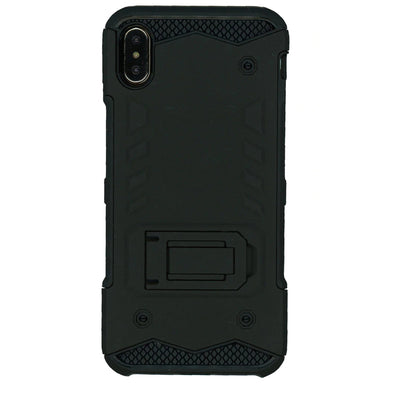 SAFIRE iPhone XS Max Opal Kickstand Case Black