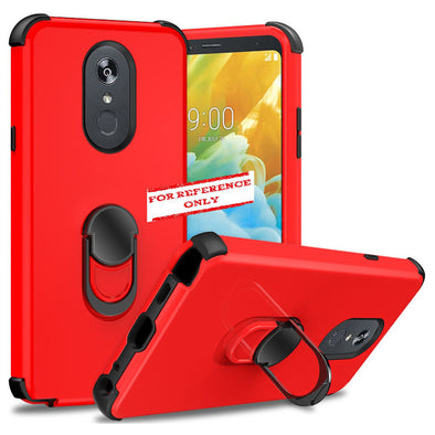 SAFIRE Samsung A21 2020 A215 Ring Hybrid Case Red