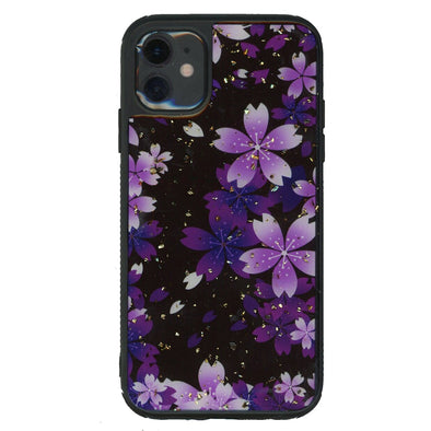 SAFIRE Samsung A01 SM-A015 2020 Marble Case Purple Flower