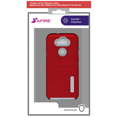SAFIRE Samsung A11 SM-A115 2020 Deluxe Brush Case Red
