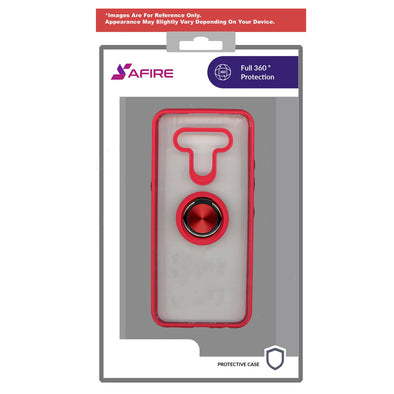 SAFIRE LG Aristo 5 Magnet Ringstand Case Red