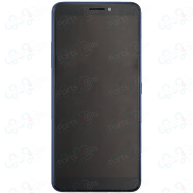 Alcatel 3V 5099 / 50991 LCD with Touch + Frame Blue