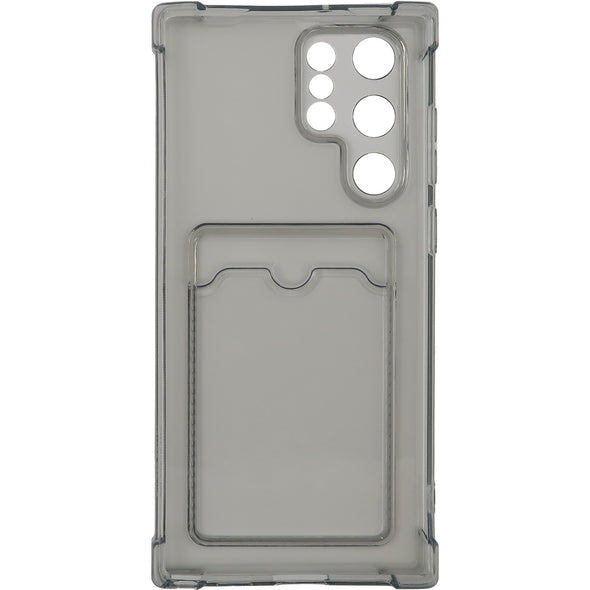 Brilliance LUX Samsung S22 Ultra Anti-Drop Card Holder Case Gray