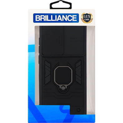 Brilliance LUX Samsung S22 Ultra Warrior Window Case Black