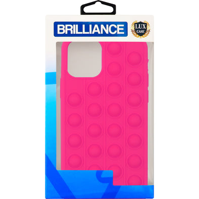 Brilliance LUX iPhone 11 PRO Decompression Solid Case Pink