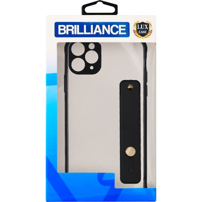Brilliance LUX iPhone 11 PRO MAX Two-in-one fine Hole case Black
