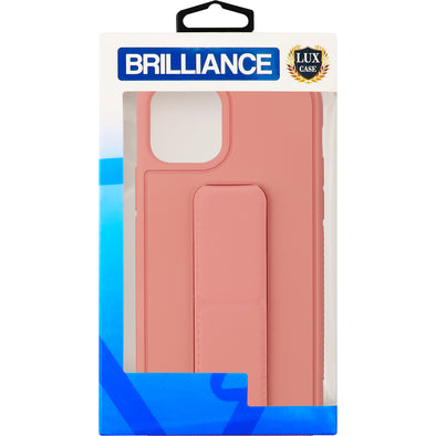 Brilliance LUX iPhone 11 PRO Universal Stand Phone Case Peach