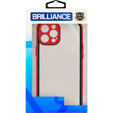Brilliance LUX iPhone 12 PRO MAX Bright Shadow II case Red