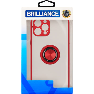 Brilliance LUX iPhone 12 PRO MAX Eagle Eye Skin Feeling Case Red