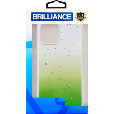 Brilliance LUX iPhone 12 PRO MAX Gradient epoxy case Green