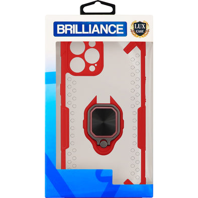 Brilliance LUX iPhone 12 PRO MAX Vulcan Warrior Case Red