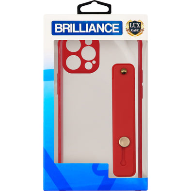 Brilliance LUX iPhone 11 PRO MAX Two-in-one fine Hole case Red