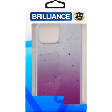 Brilliance LUX iPhone 13 Mini Gradient epoxy case Purple