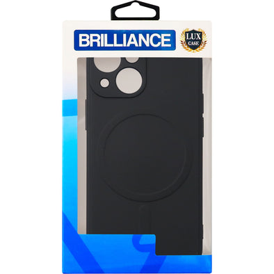 Brilliance LUX iPhone 13 Mini Magnetic wireless charging case Black
