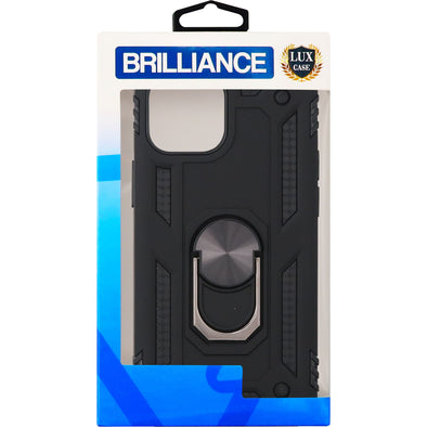 Brilliance LUX iPhone 13 Mini Sergeant Anti-fall Bracket Armor Case Black