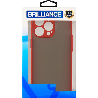 Brilliance LUX iPhone 13 Pro Hawkeye Skin Feel Combo Case Red