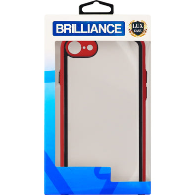 Brilliance LUX iPhone 7G/8G Bright Shadow II case Red