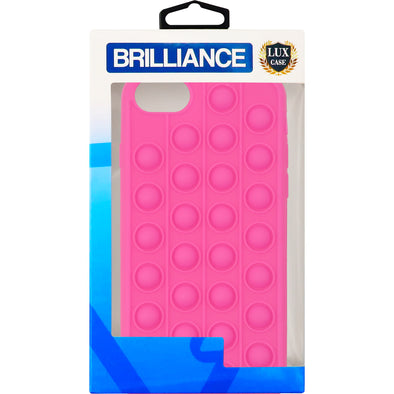 Brilliance LUX iPhone 7G/8G Decompression Solid Case Pink