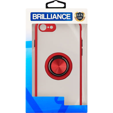 Brilliance LUX iPhone 7G/8G Eagle Eye Skin Feeling Case Red