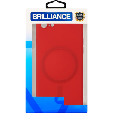 Brilliance LUX iPhone 7G/8G Magnetic wireless charging case Red