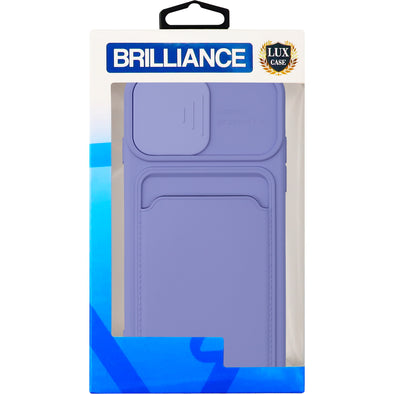 Brilliance LUX iPhone 7G/8G Push window card case Lavander