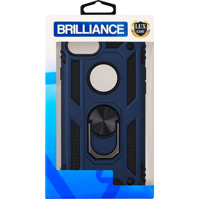 Brilliance LUX iPhone 7G/8G Sergeant Anti-fall Bracket Armor Case Navy Blue