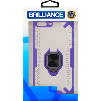 Brilliance LUX iPhone 7P/8P Vulcan Warrior Case Purple