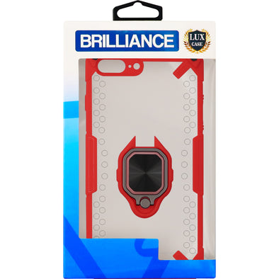 Brilliance LUX iPhone 7P/8P Vulcan Warrior Case Red