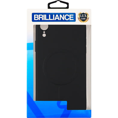 Brilliance LUX iPhone XR Magnetic wireless charging case Black