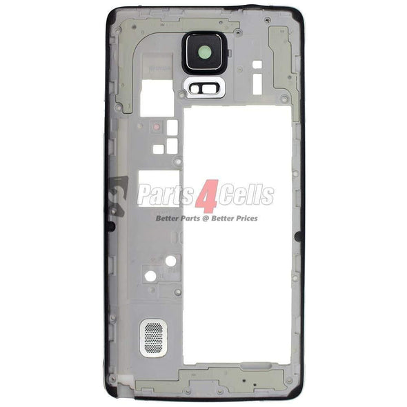 Samsung Note 4 Mobile Middle Frame GSM Black-Parts4sells