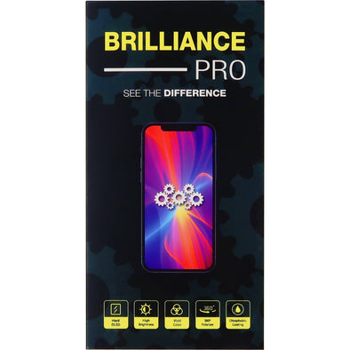 Brilliance Pro iPhone XR LCD With Touch and  Back Plate Black
