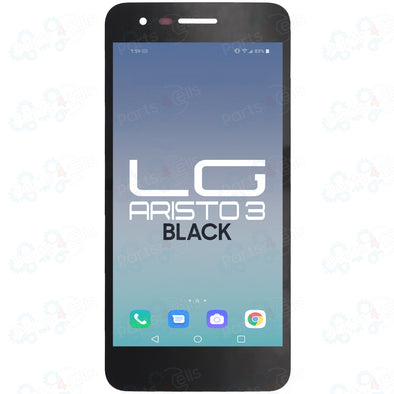 LG Aristo 3 LCD With Touch Black.
