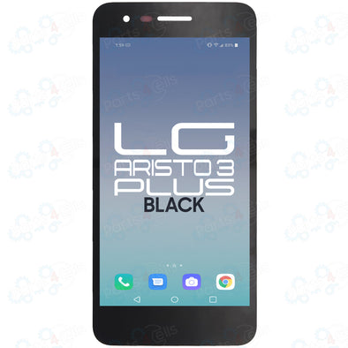 LG Aristo 3 Plus LCD With Touch Black.