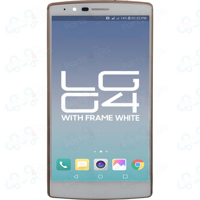 LG G4 LCD with Touch + Frame White