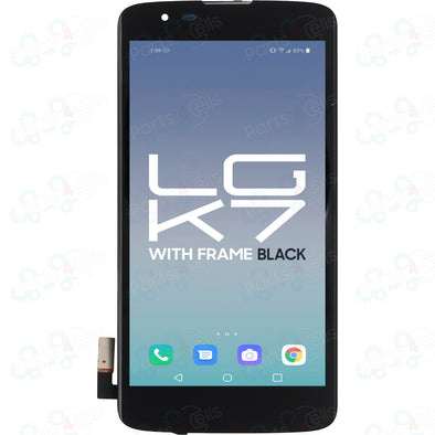 LG K7 LCD With Touch + Frame K330 Black