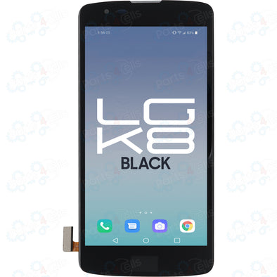 LG K8 LCD With Touch Escape 3 Black