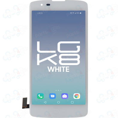 LG K8 LCD With Touch Escape 3 White