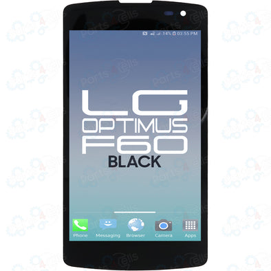 LG Optimus F60 LCD With Touch Black.