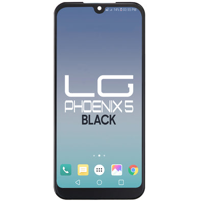 LG Phoenix 5 / K31 / K8X / K300 LCD with Touch Black