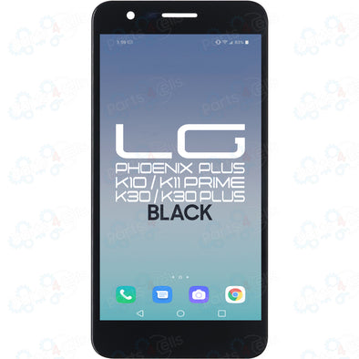 LG Phoenix Plus / K10 (2018) / K11 Prime / K30 / K30 Plus LCD with Touch Black