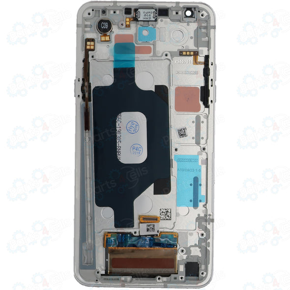 LG Stylo 5 LCD with Touch Silver Frame - LG Stylo 5 Parts - Parts4cells