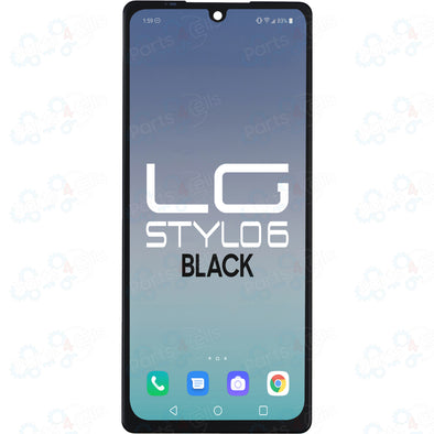 LG Stylo 6 LCD with Touch Black - LG Stylo 6 Parts