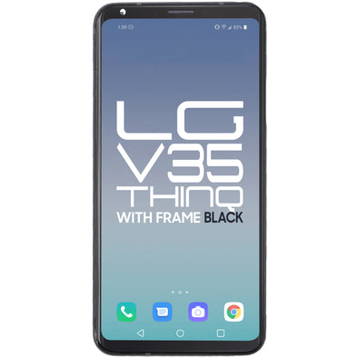LG V35 ThinQ LCD with Touch + Frame Black